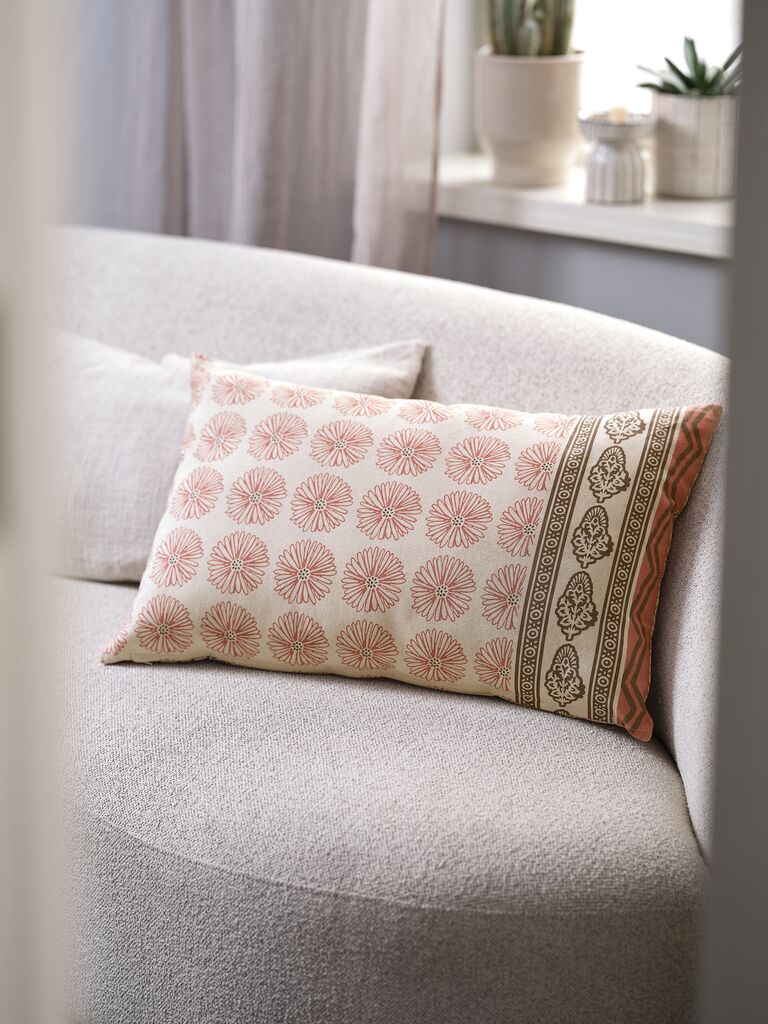 CAT'S PAW Decorative pillowcase CAT'S PAW 40x60 pink/brown