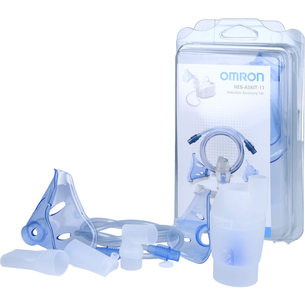 OMRON Compact Vernebler-Set Kind+Erw.NEB-ASKIT-11