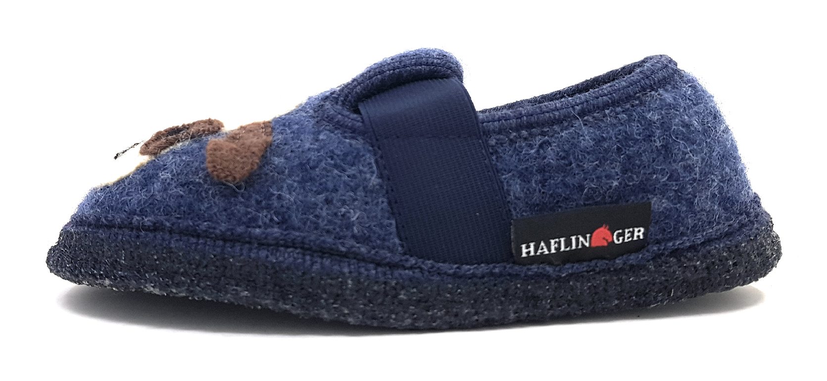 Haflinger Slipper Pets 623073 Blau 72 Jeans