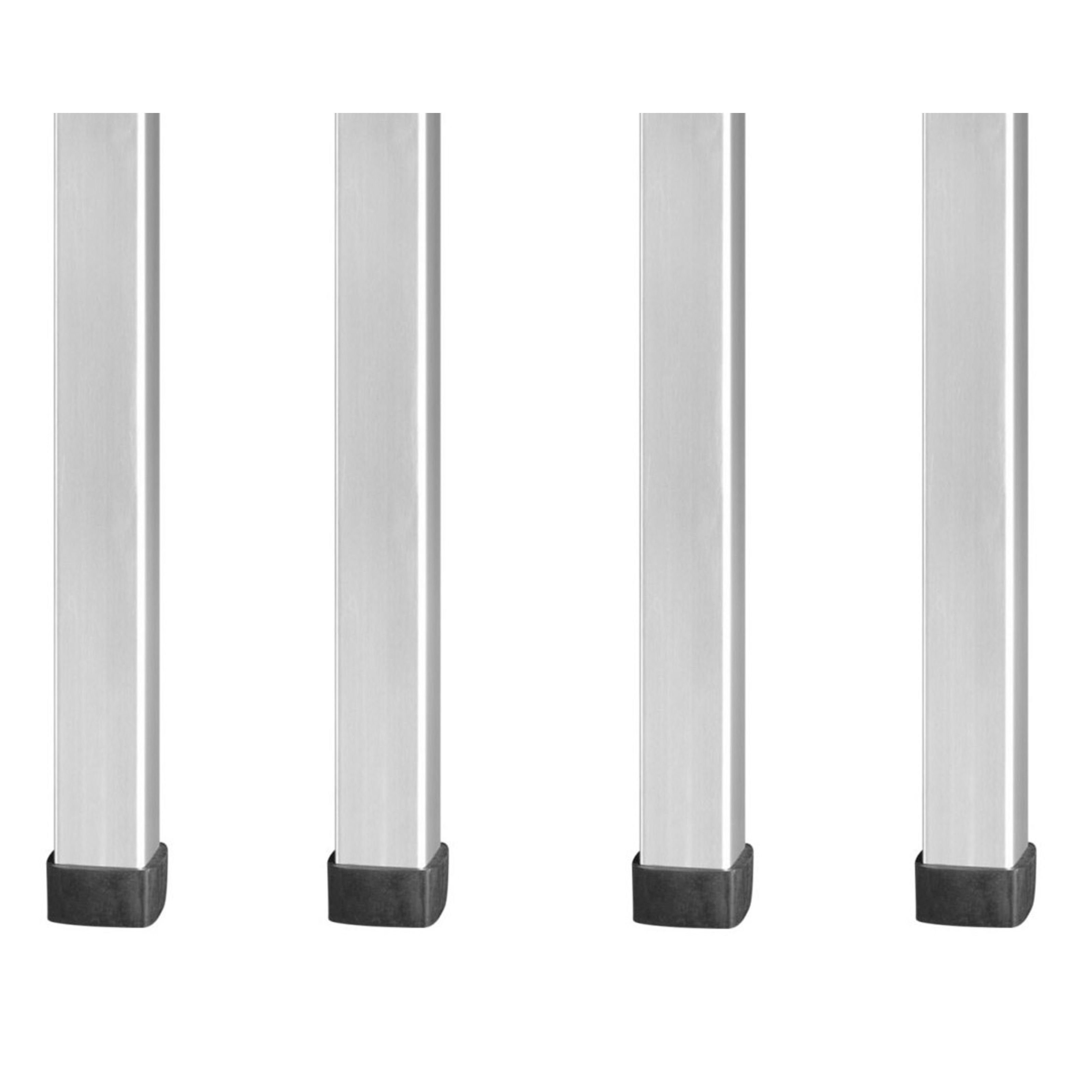 lightmaXX Gerüst, ALU-STAGE Bühnenfuß SET Hexa 4x Steckfüße 80cm, 60/60