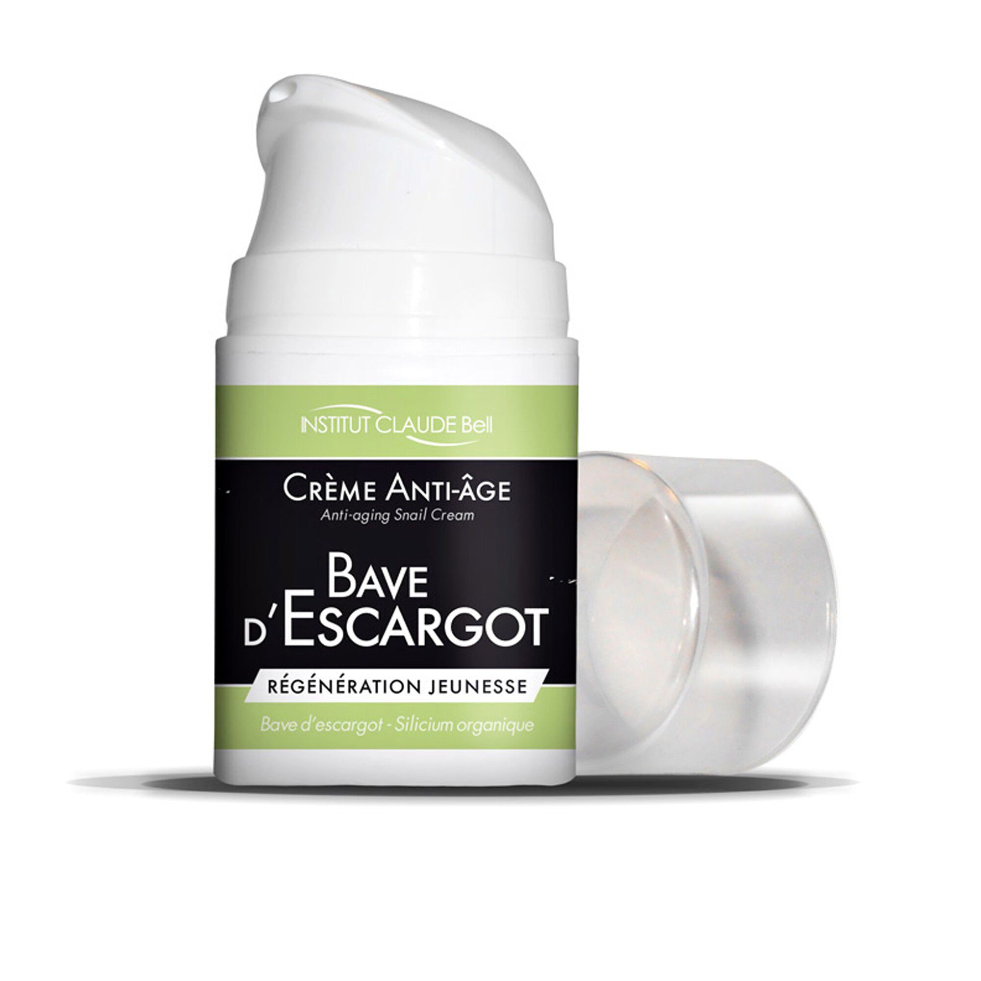Crème anti-âge bave d'escargot