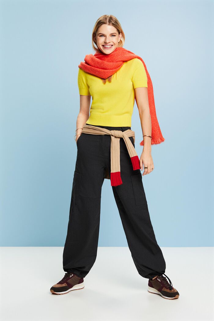 Cargohose mit weitem Bein