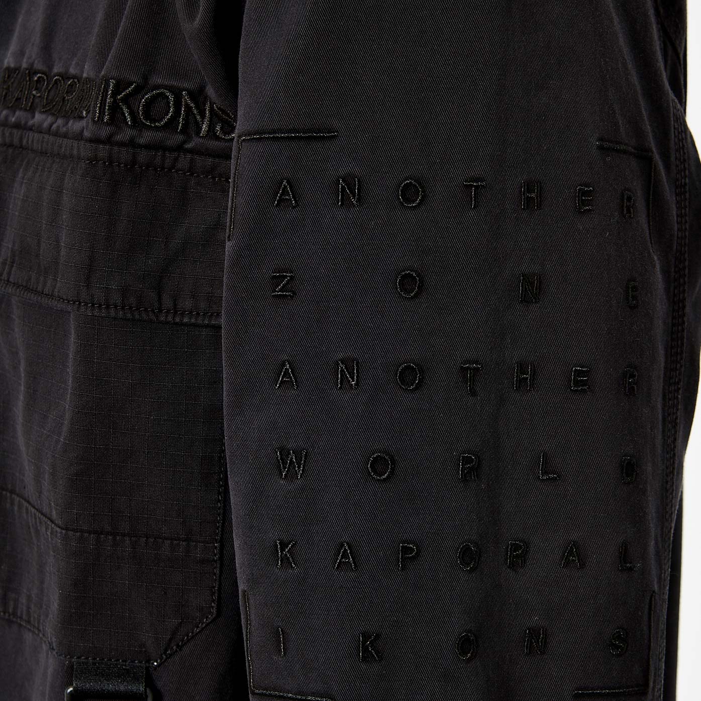 MIX    Veste noire Homme en 100% coton