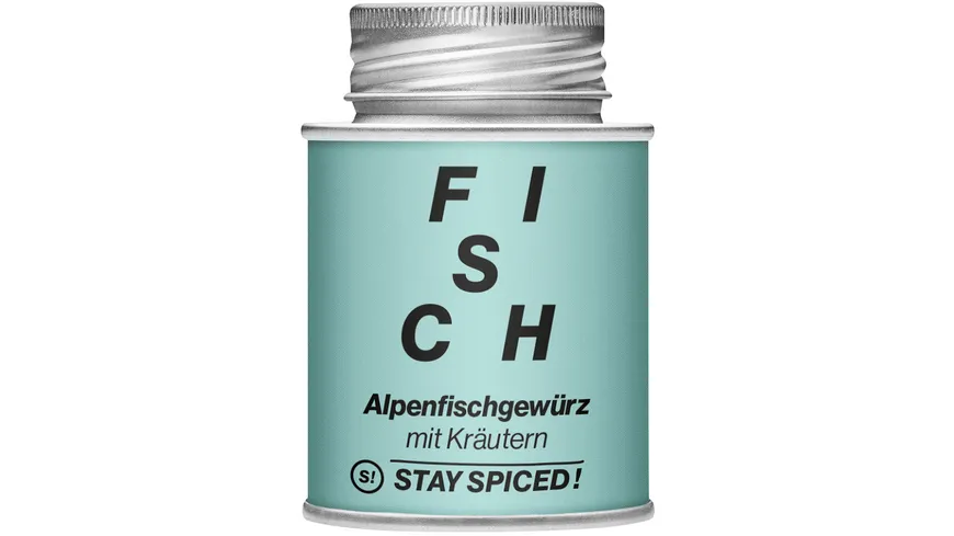 STAY SPICED! Gewürzmischung Alpenfisch 90 g