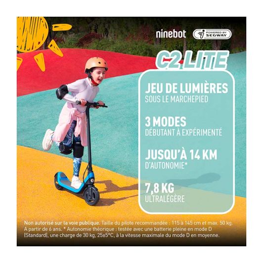 Treaptă electrică NINEBOT de la Segway C2 Lite pentru copii