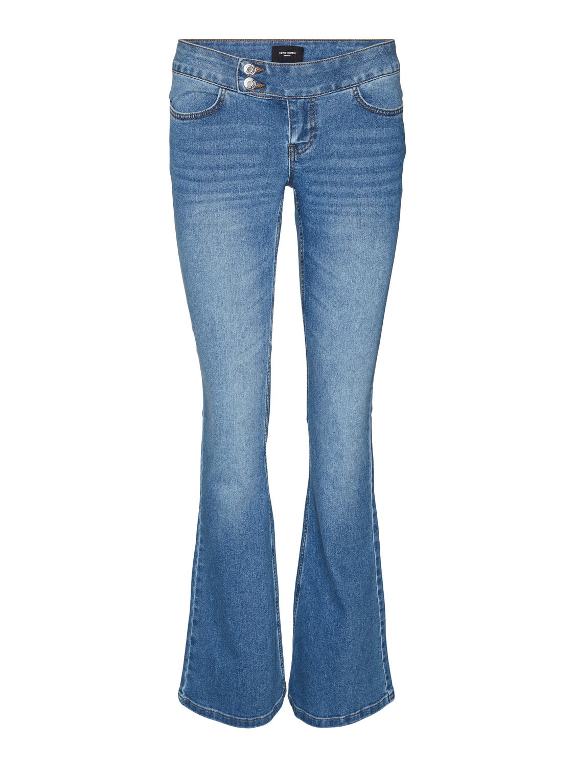 VMSIGI Niedrige Taille Ausgestellt Jeans