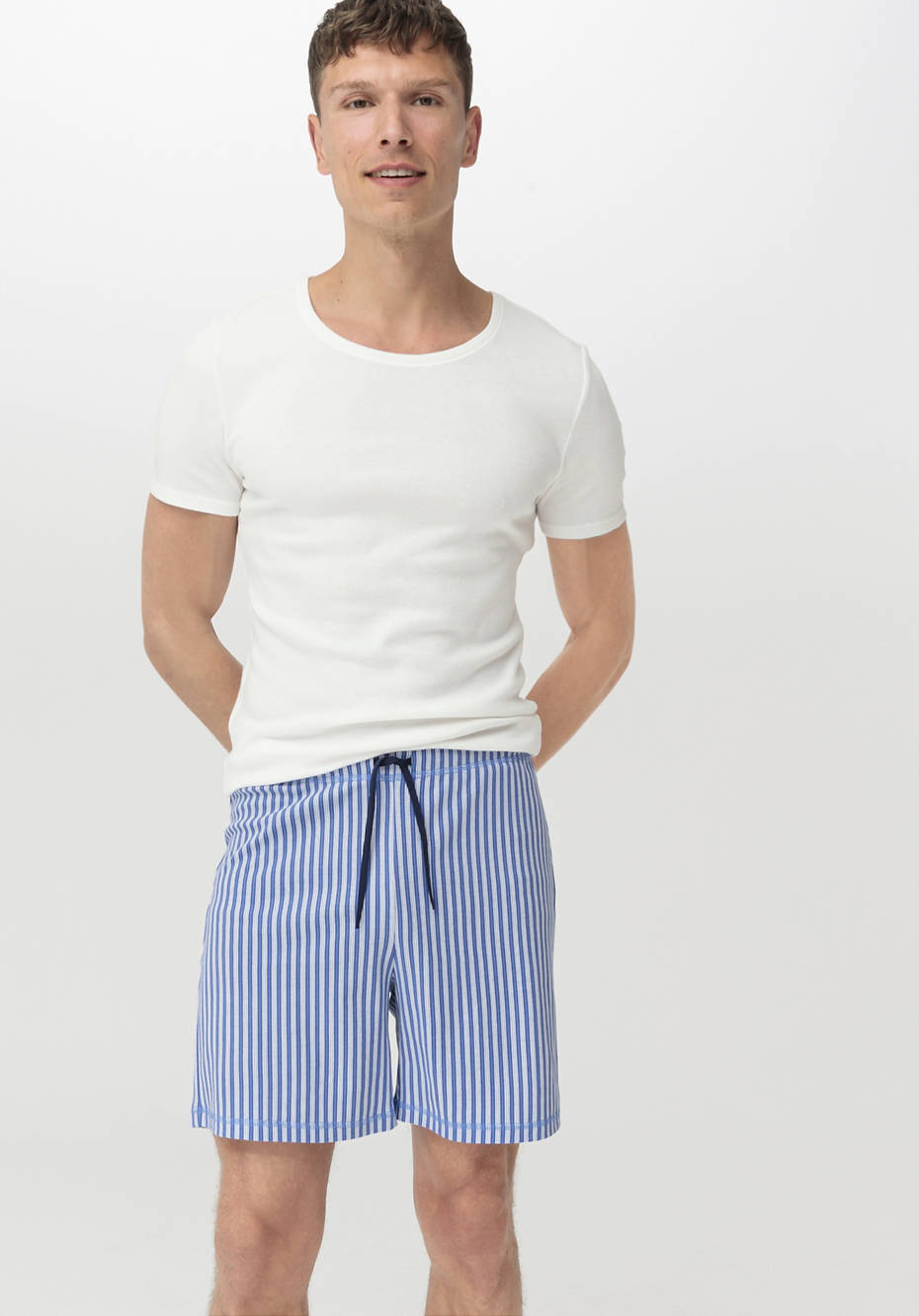 Schlafshorts aus reiner Bio-Baumwolle
