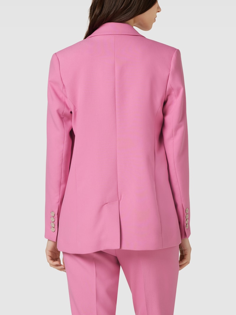 Blazer mit Pattentaschen in pink