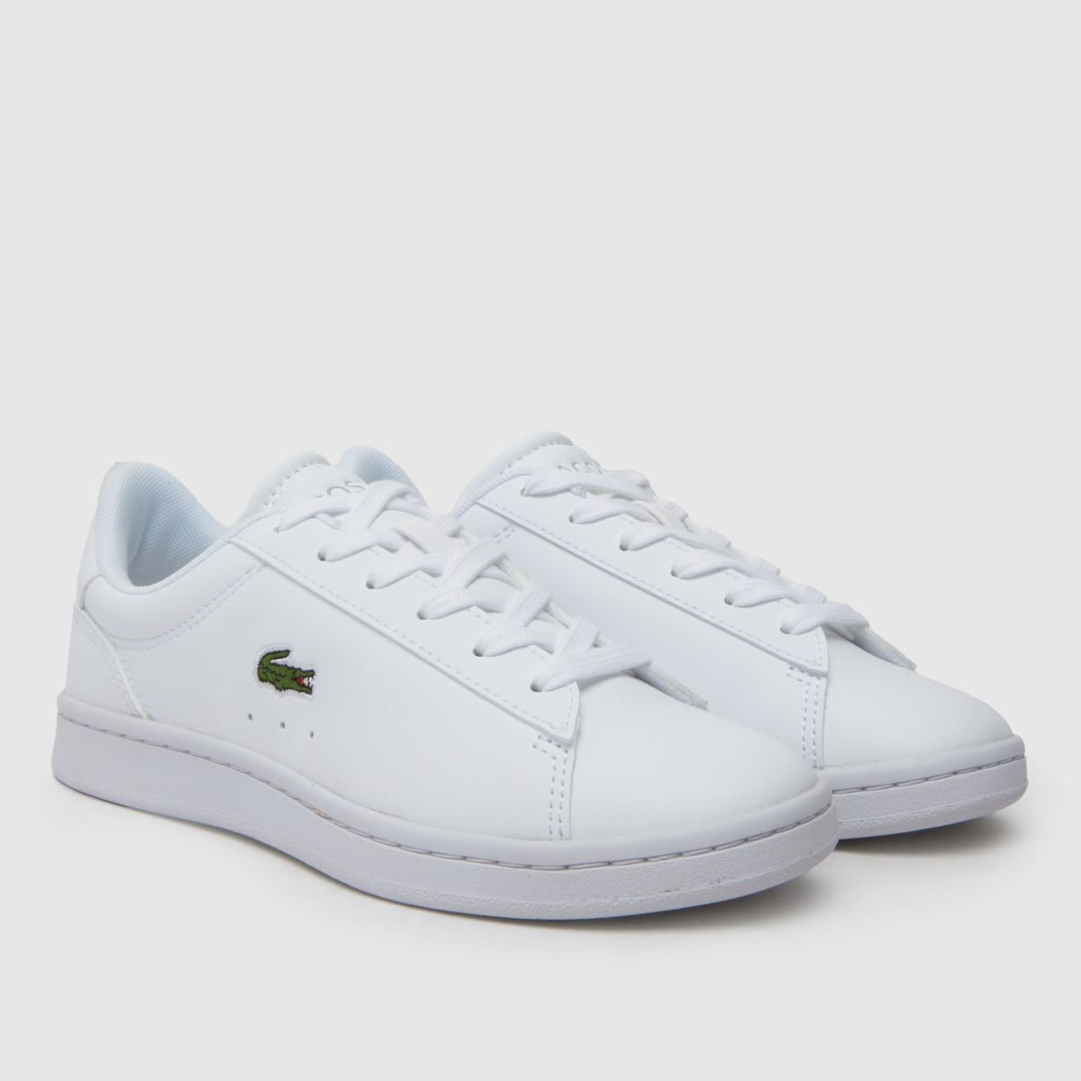 Lacoste vita Carnaby-set för ungdomar