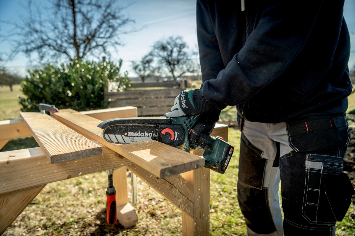 Metabo 600856840 MS 18 LTX Akku-beskæresav 18V ekskl. batterier og oplader i Metabox