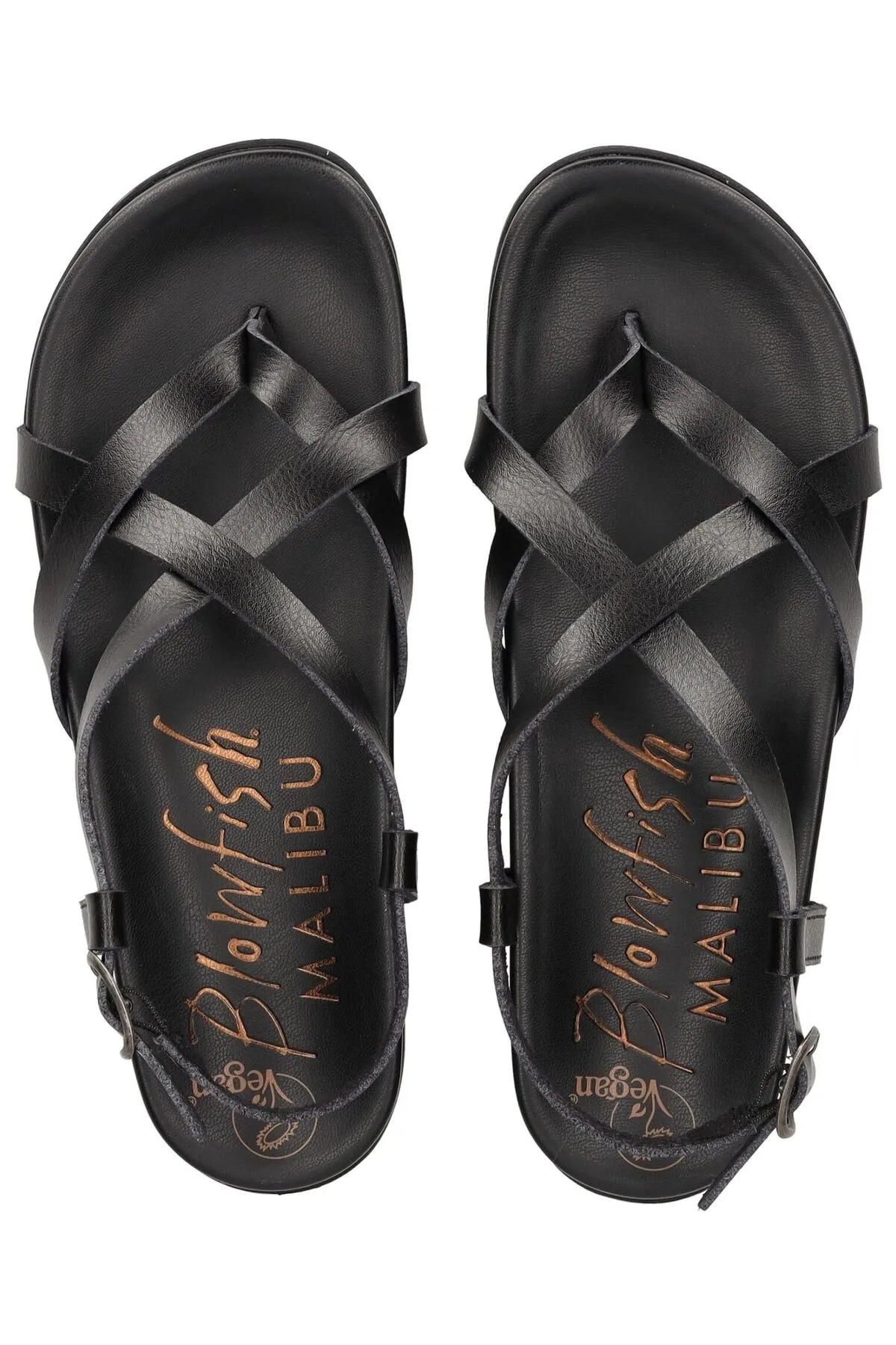Blowfish  Sandalette - Schwarz - Flacher Absatz