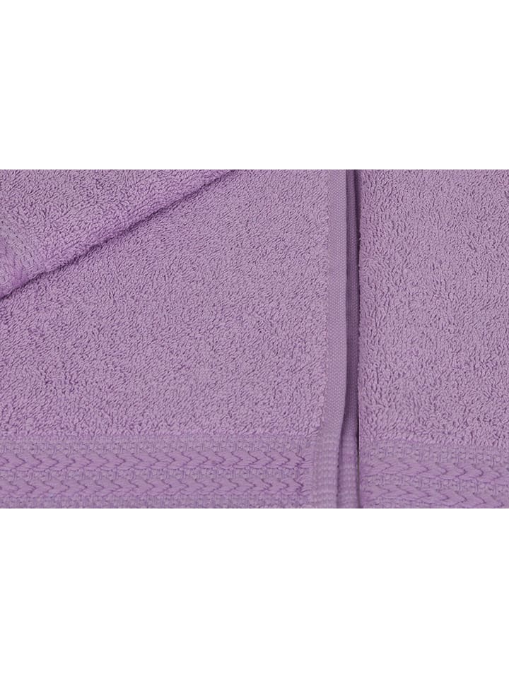 Elizabed 6er-Set: Waschlappen ''Rainbow'' in Lila günstig kaufen 30x50 cm