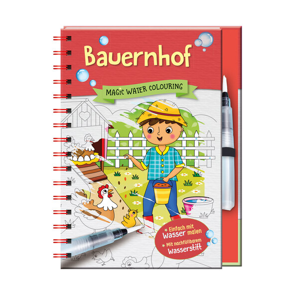 Bücher-Set Wassermalbuch