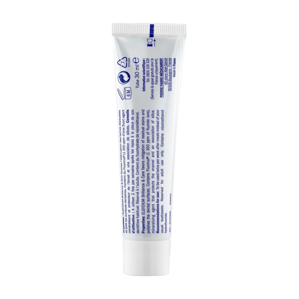 Oral Care ELGYDIUM Pâte brillance et soins 30 ml Pâte