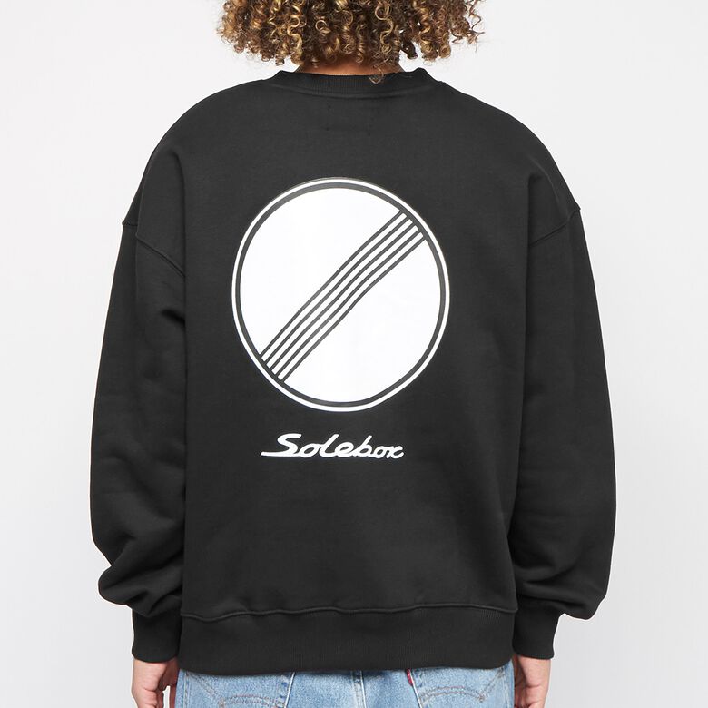 solebox Sweater Geschwindigkeitsbegrenzung (Autobahn Collection) black