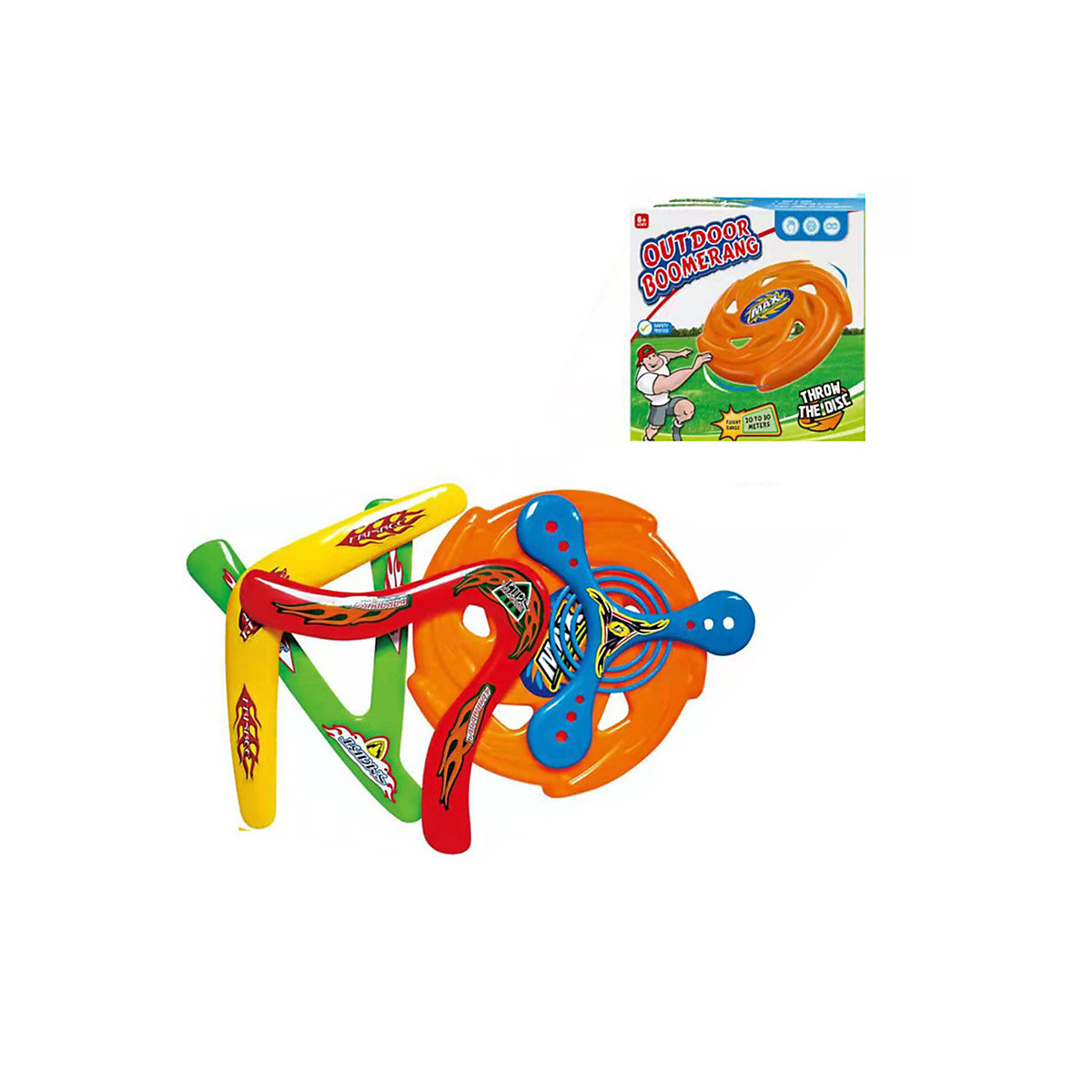Bumerang dreieckige fliegende Untertasse für Kinder Bumerang Spielzeug für Kinder im Freien