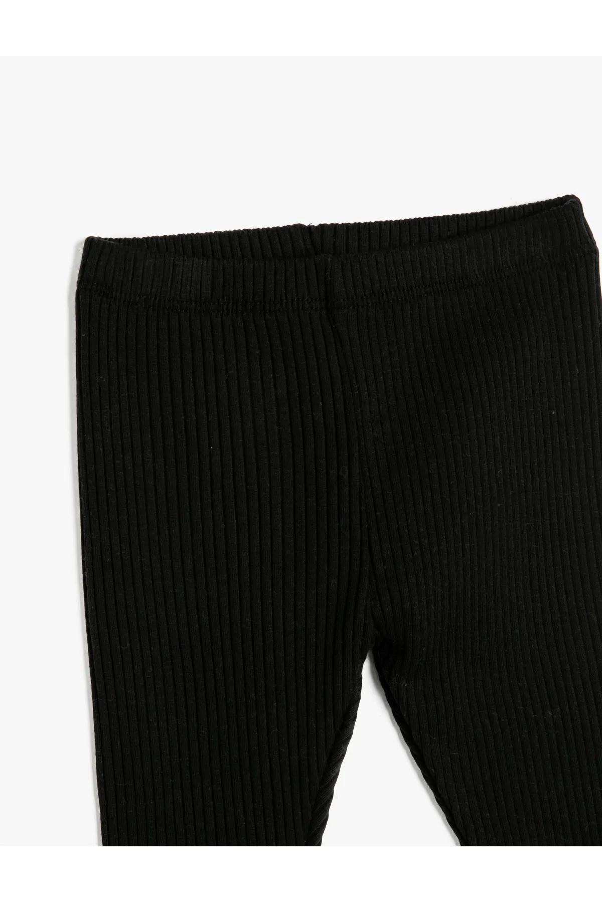 Koton  Basic-Leggings aus gerippter, elastischer Taille aus Baumwolle