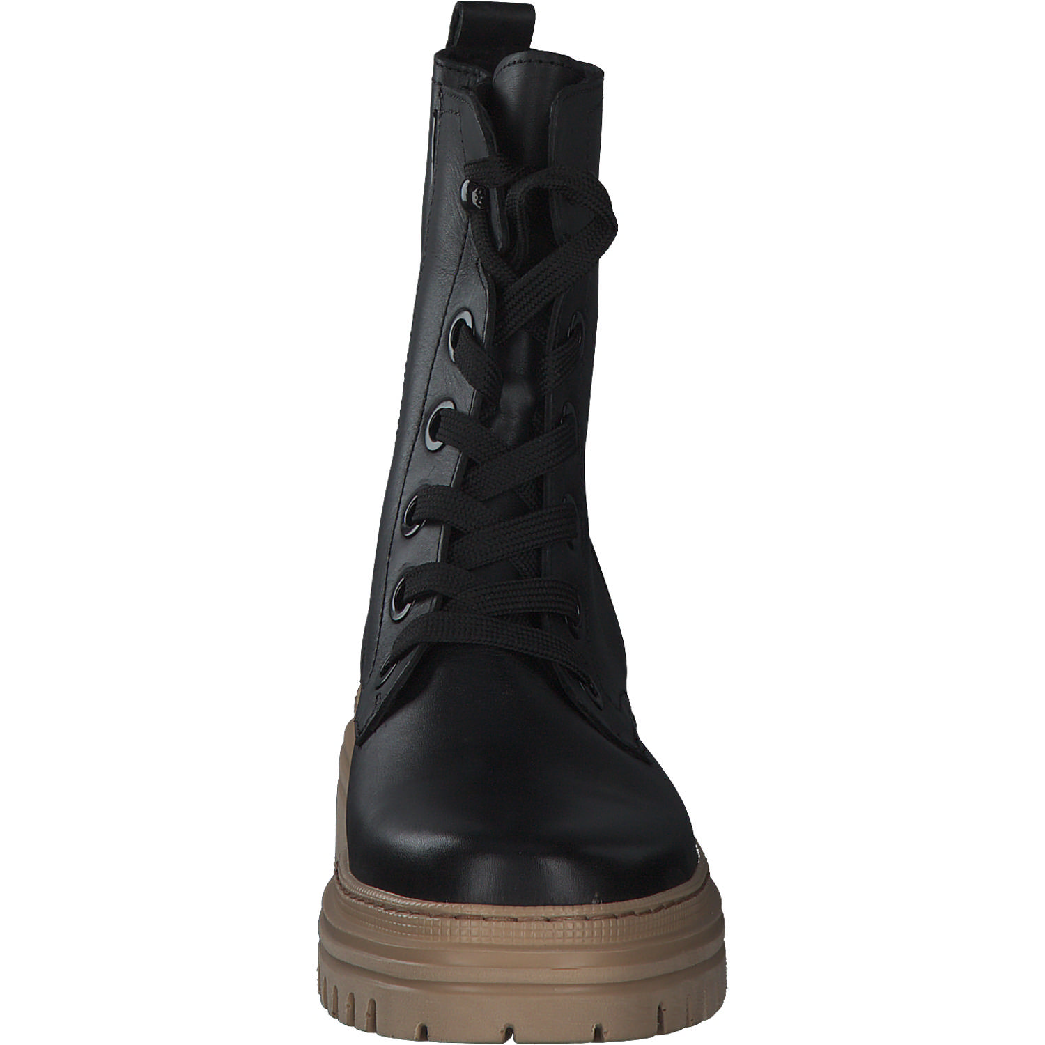 Gabor 91.721, Schnürstiefeletten, Damen, Schwarz