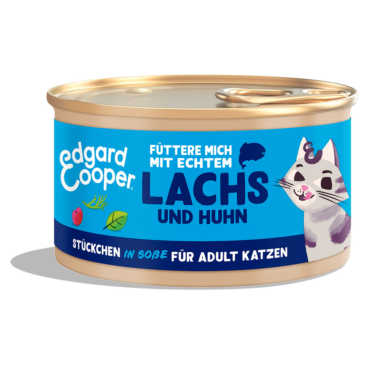 Edgard & Cooper Stückchen in Soße Lachs und Huhn bei ZooRoyal