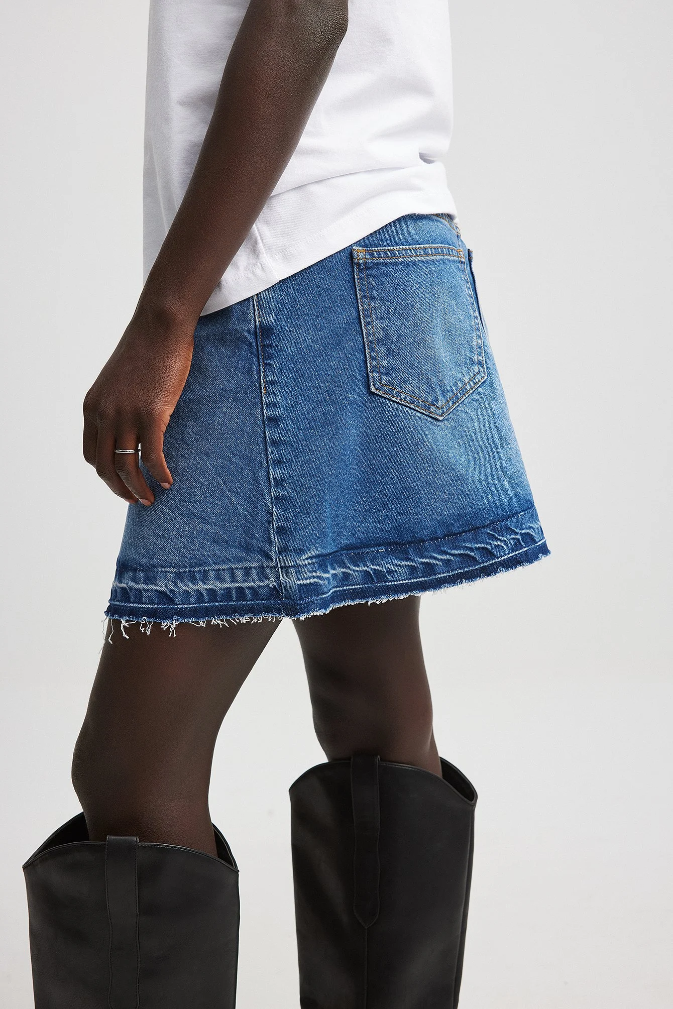 Midi Denim Rock