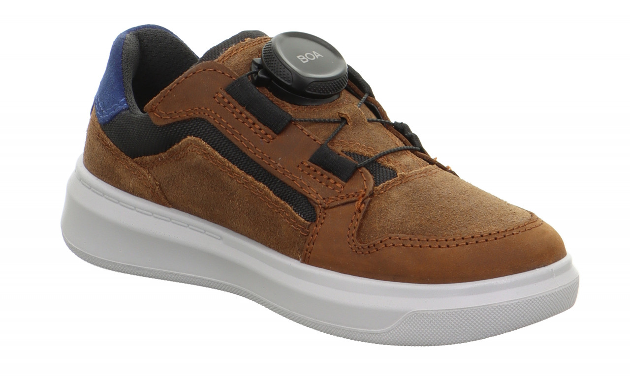 COSMO - Braun/Blau Sneaker low mit BOA® Drehverschluss