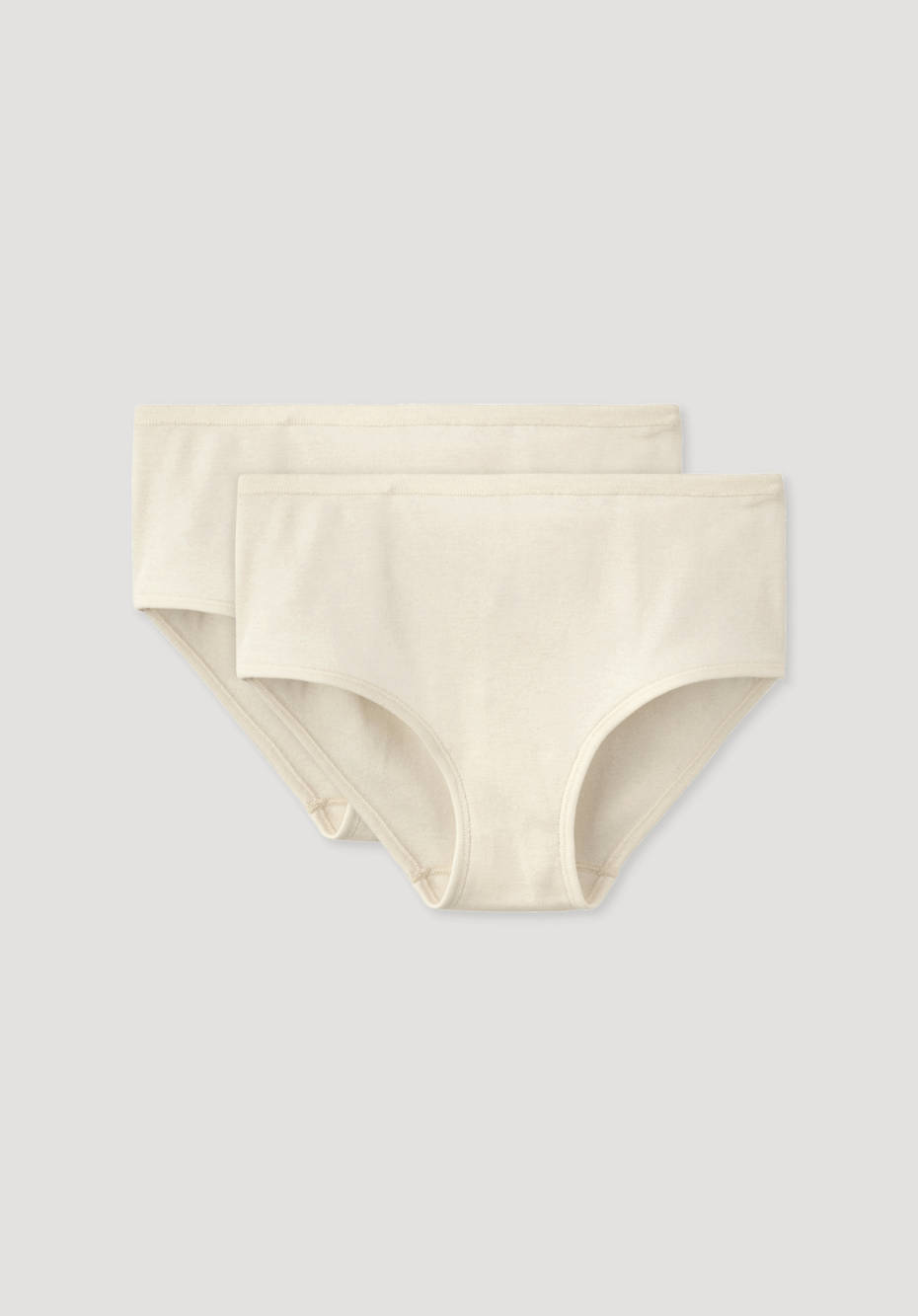 Panty low cut im 2-er Pack aus reiner Bio-Baumwolle