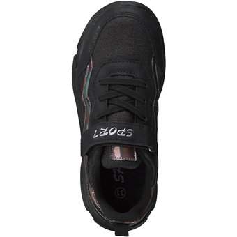 Barbarella Chunky Sneaker in schwarz
