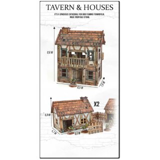 Terrain Systems: Constructions - Tavern and Houses 2 (Medieval Town)