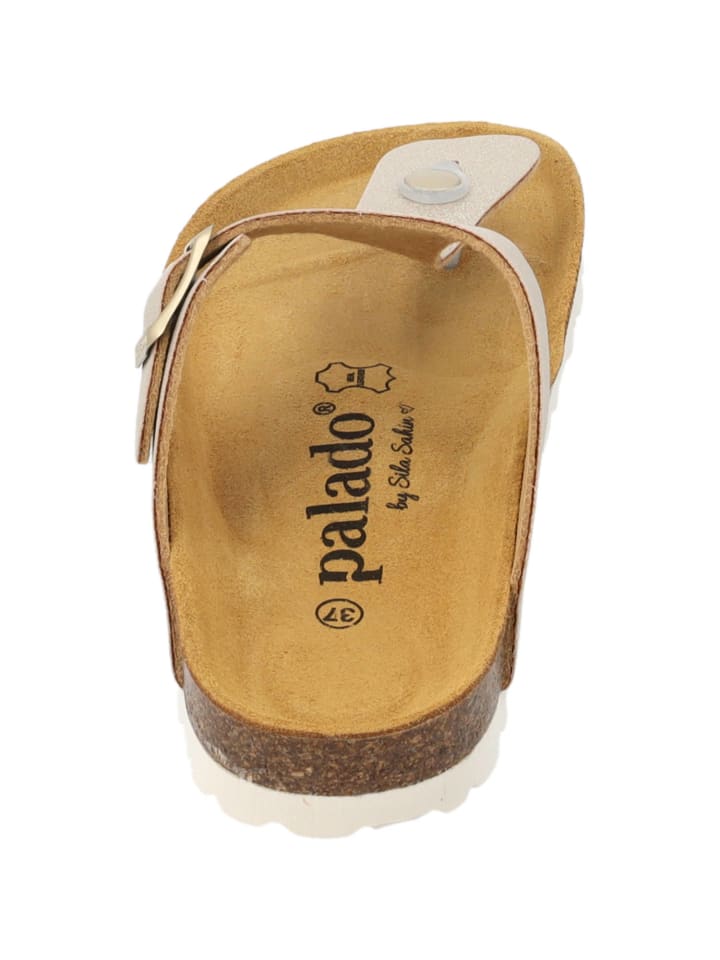 palado Pantoletten in gold glitzer günstig kaufen