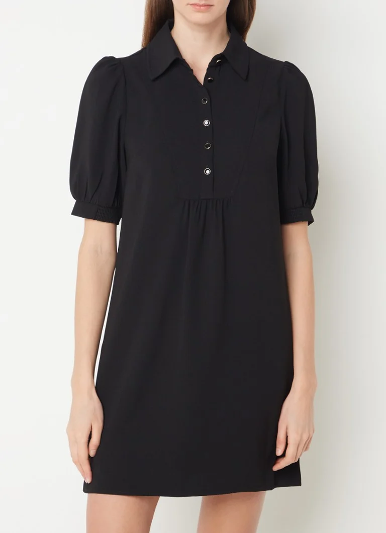 Mini bluza-haljina Phase Eight Claudia s bočnim džepovima i puf rukavima