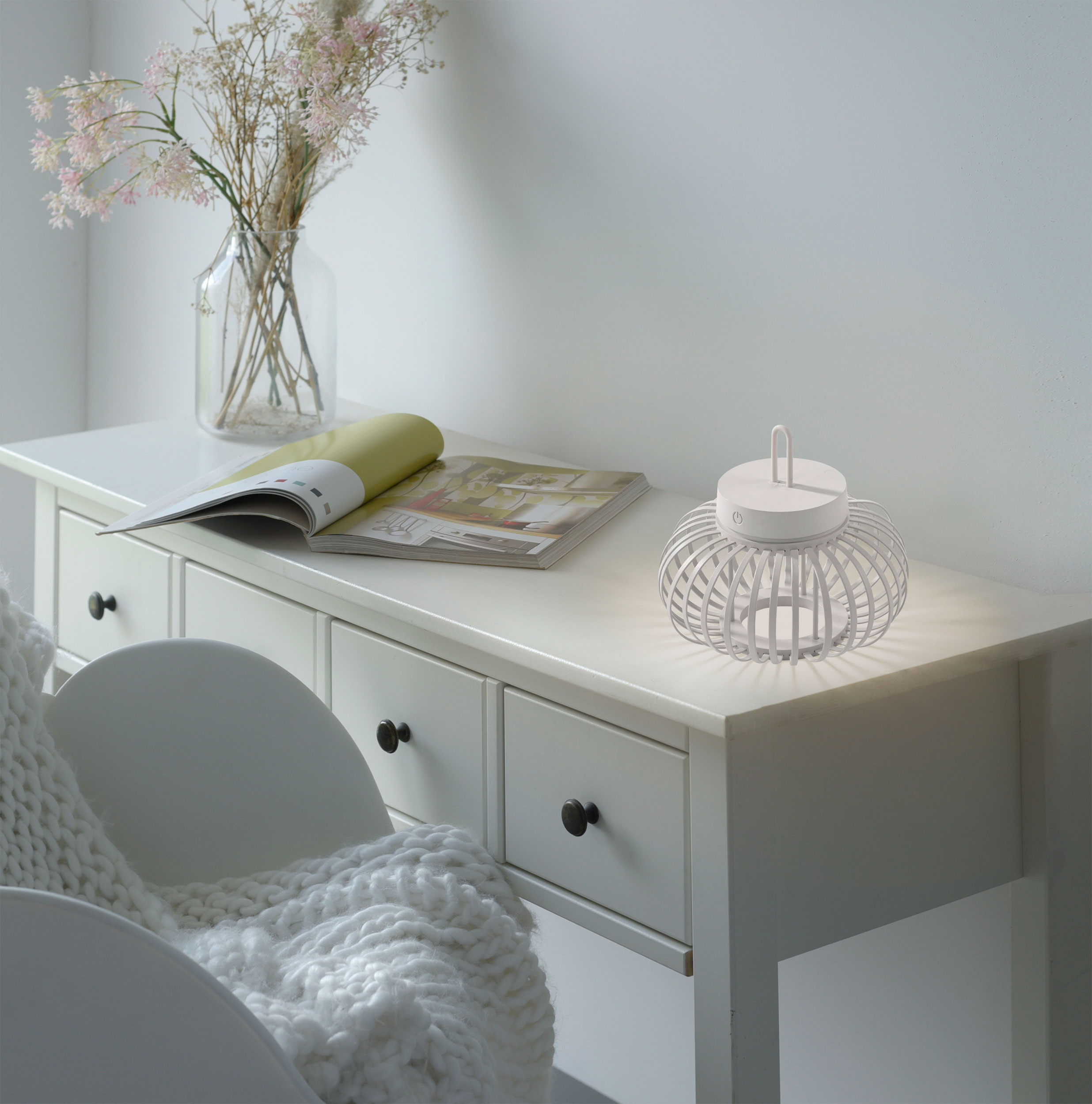 JUST LIGHT.LED-Akku-Tischleuchte 1 flg