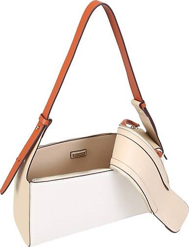 ekonika Tasche mit kontrastfarbigem Schulterriemen