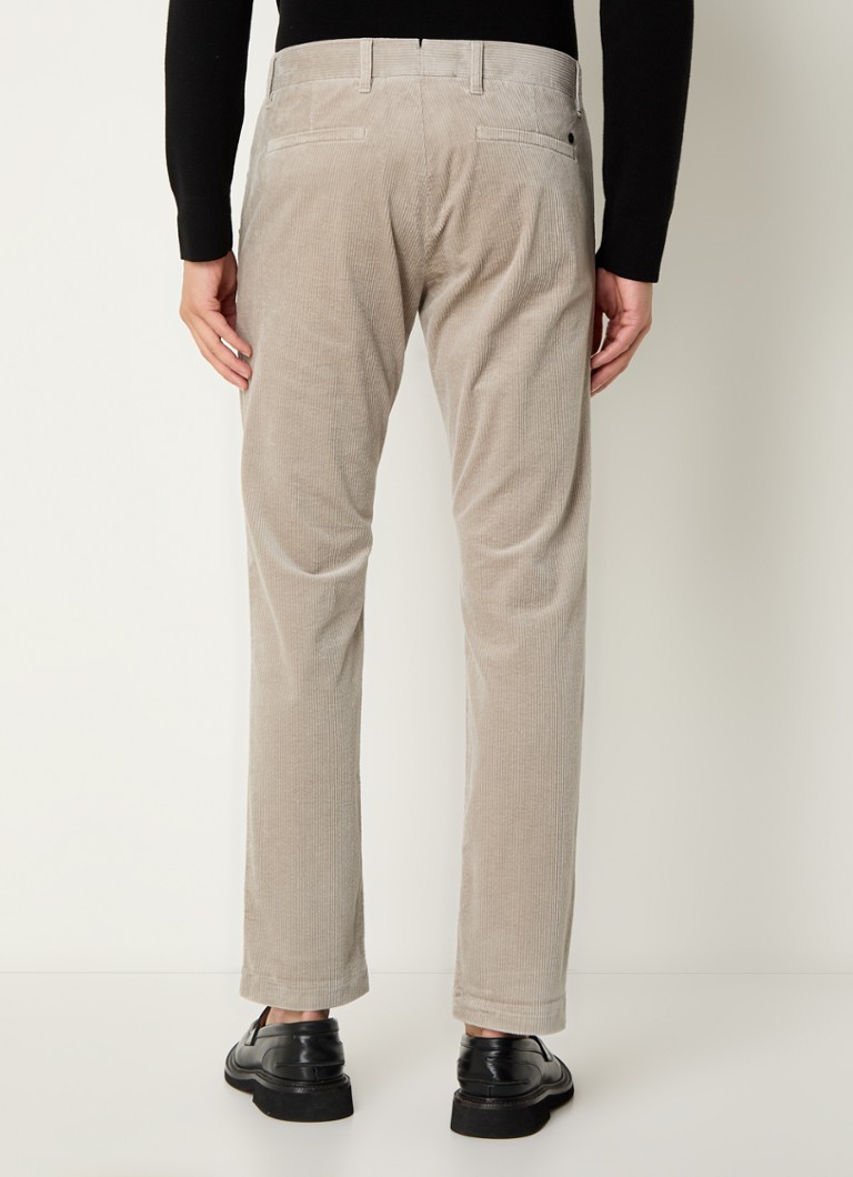 Pantaloni Theo slim fit din bumbac organic cu buzunare laterale (NN.07)