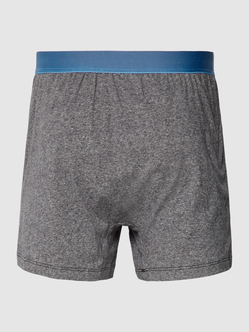 Loose Fit Boxershorts im 2er-Pack in mittelgrau meliert