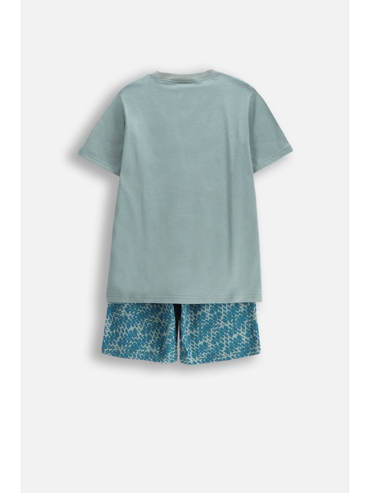 Coccodrillo Jungen-Pyjama in grün günstig kaufen