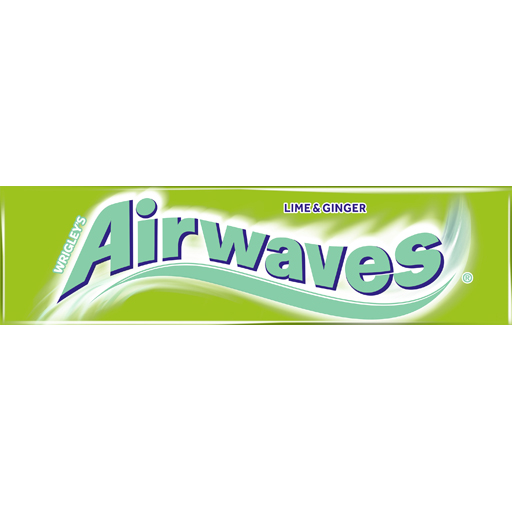 AIRWAVES Kaugummi Lime & Ginger  12 St  Dragees