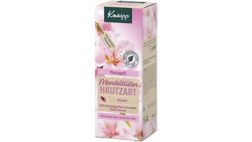 Kneipp Massageöl Mandelblüten Hautzart 100 ml