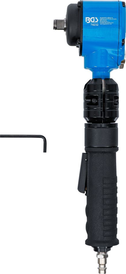 Chave de impacto angular pneumática BGS 74232 de 12,5 mm (1/2