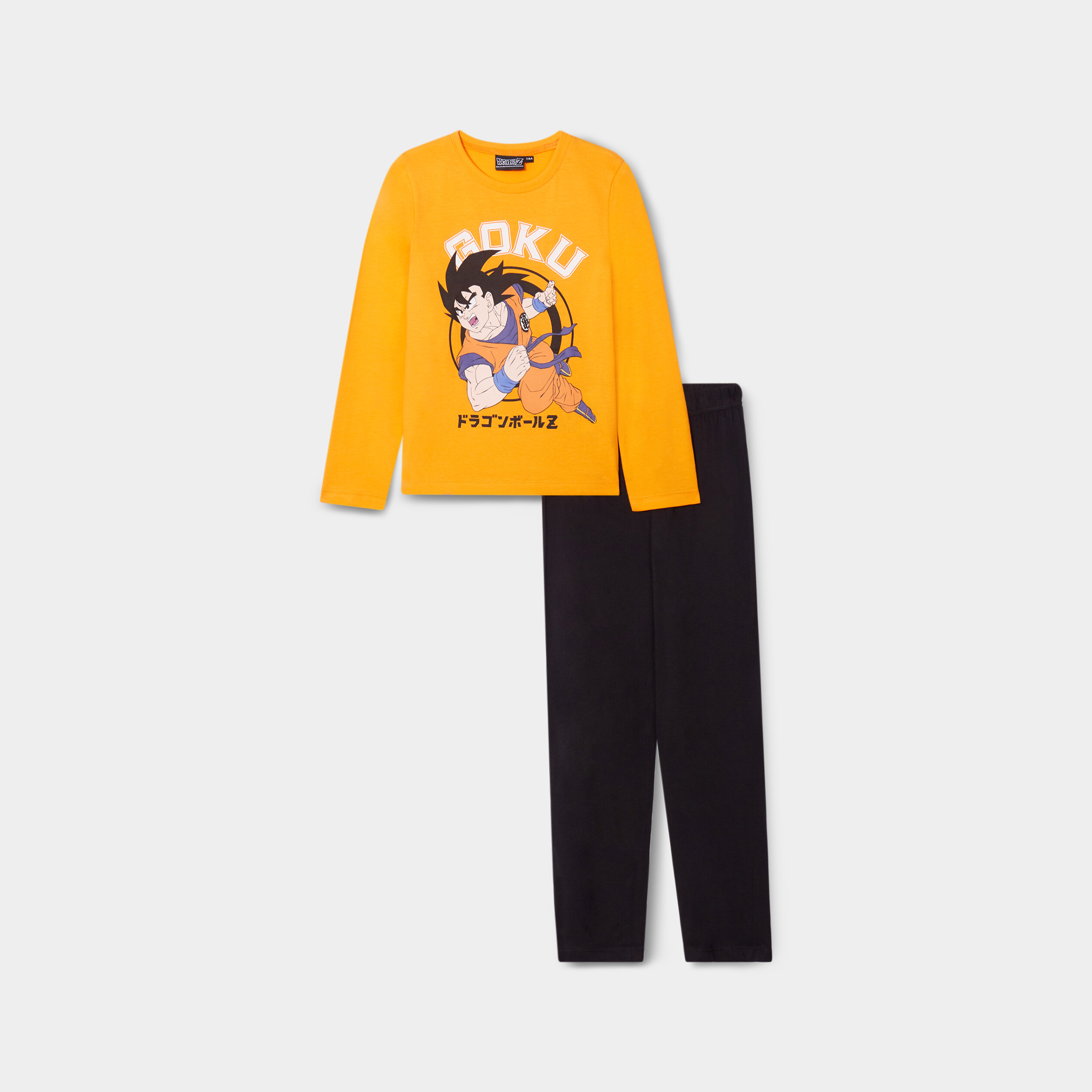 Ensemble pyjama pantalon Dragon Ball Z orange garçon | La Halle