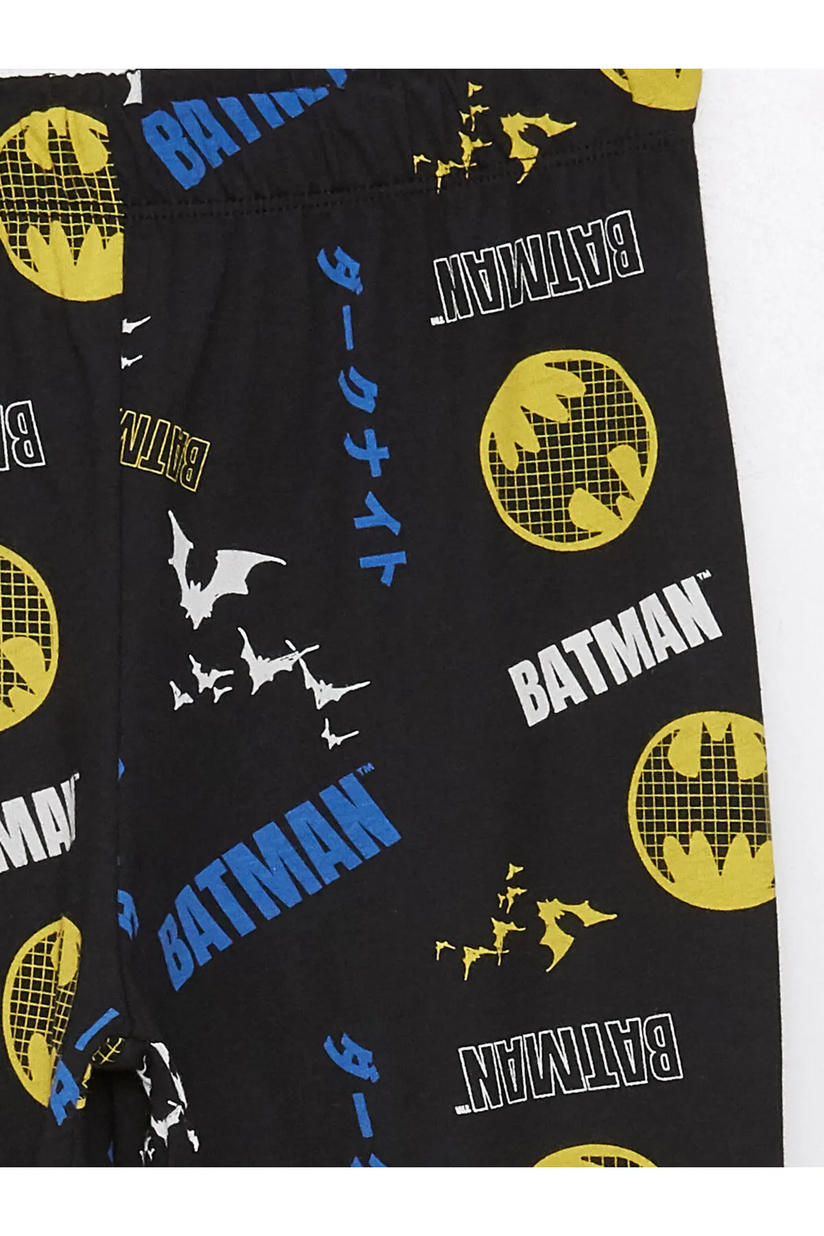 LC Waikiki  Jungen-Pyjama-Set mit Rundhalsausschnitt und Batman-Aufdruck, langärmlig