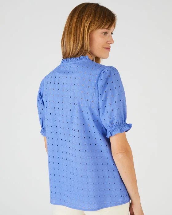 Chemisier broderie anglaise