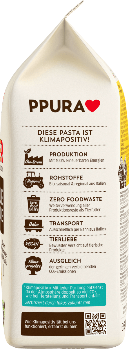 Nudeln, Farfalle tricolore für Kinder, 500 g