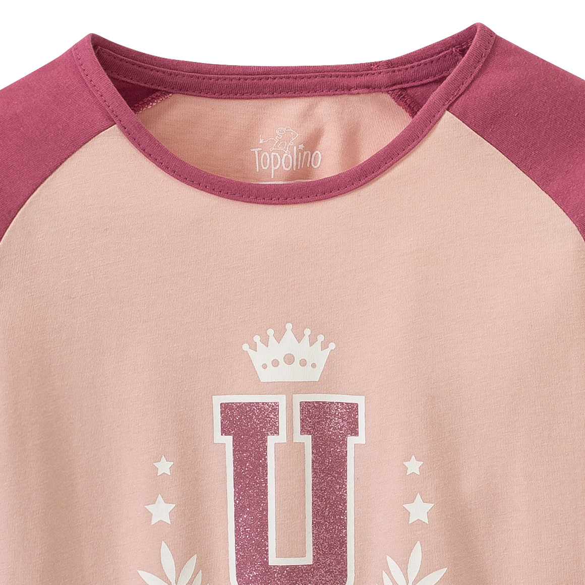 Mädchen Langarmshirt im College-Style