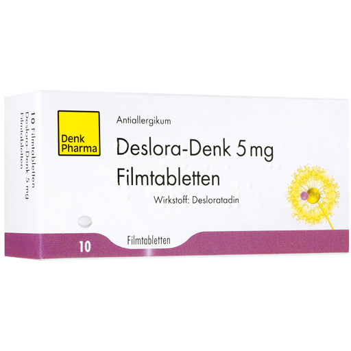 DESLORA-Denk 5 mg Filmtabletten  10 St  Filmtabletten