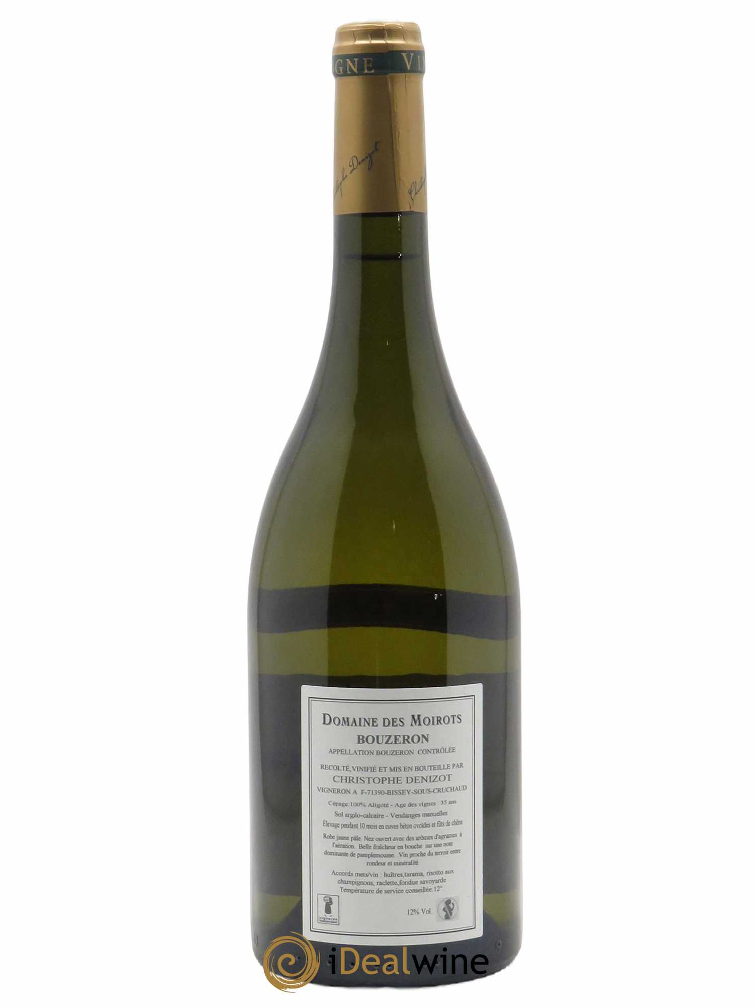 Bouzeron Domaine des Moirots  2021 - Lot de 1 Bouteille