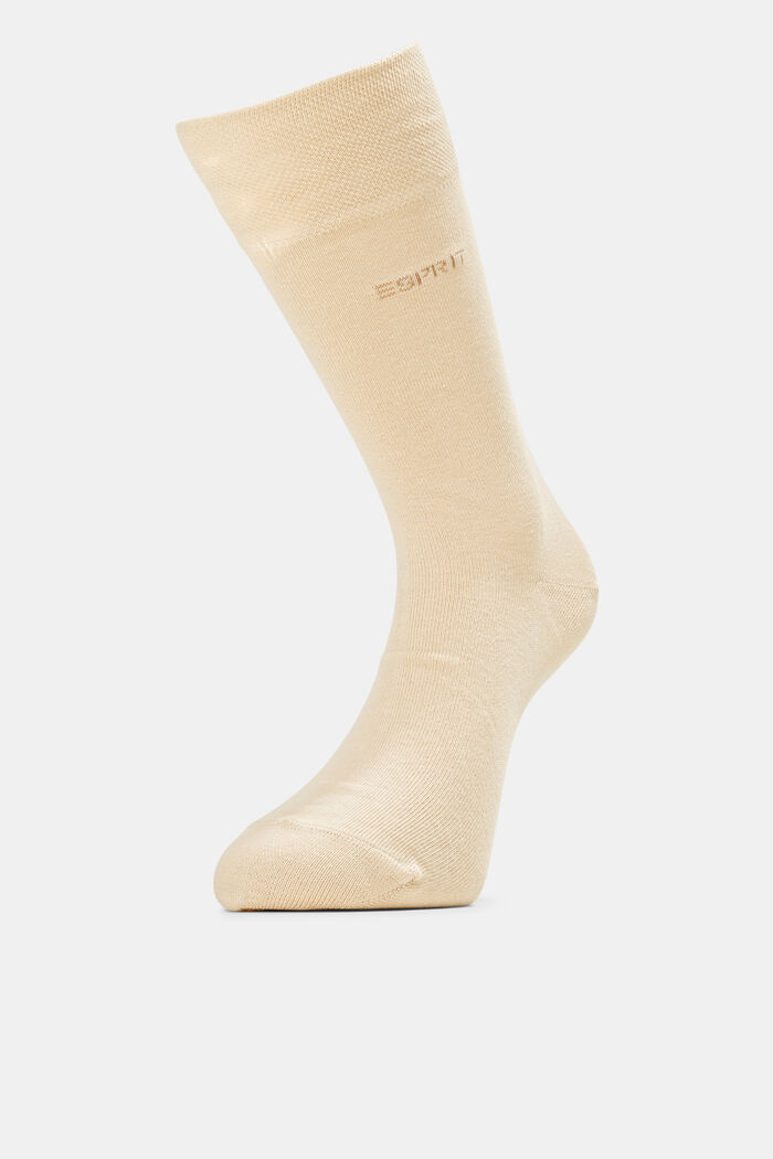 2er-Pack Socken mit Softbund, Bio-Baumwoll-Mix