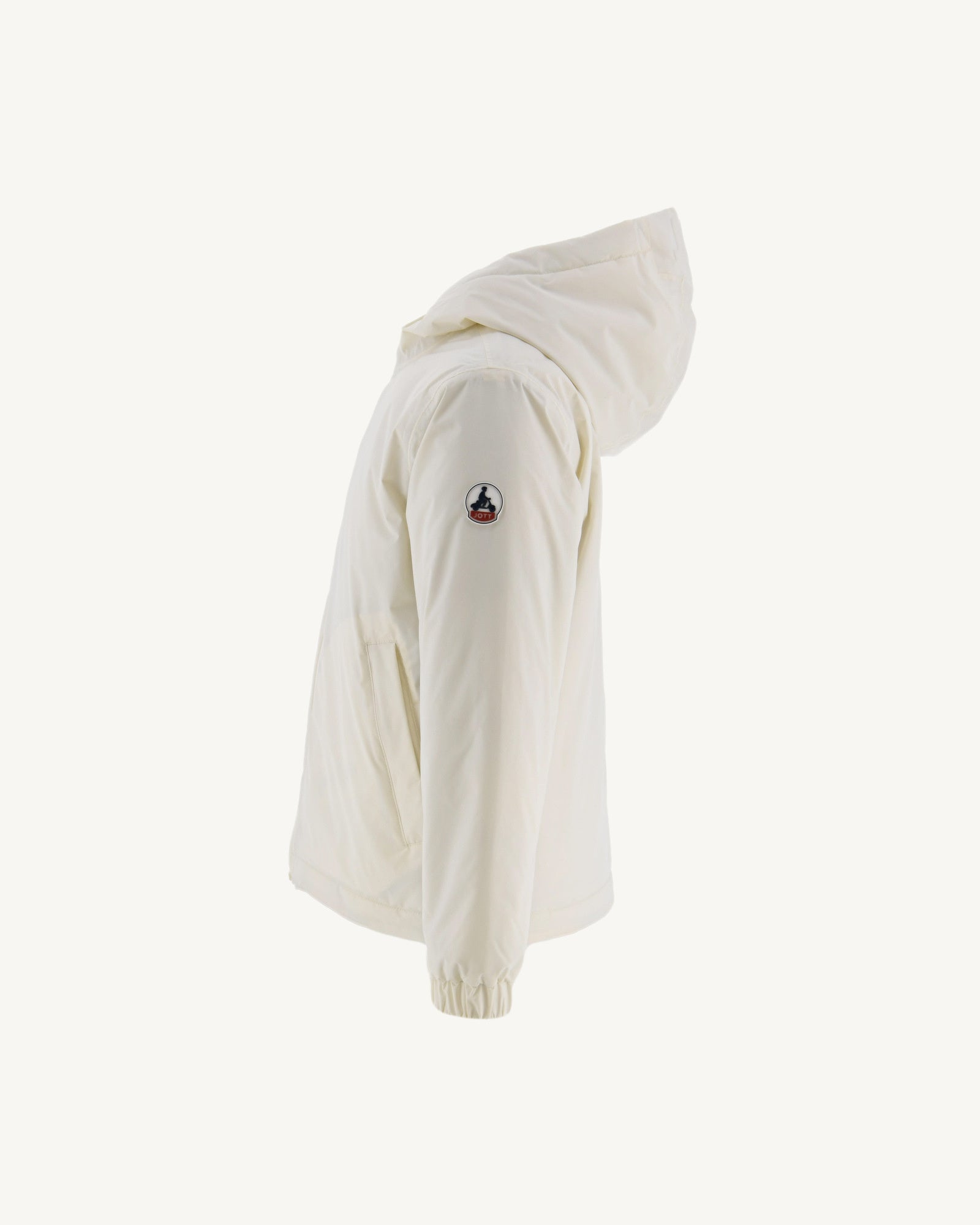 Doudoune Ultralight réversible à capuche Ecru/Bohemian bleu enfant Ros