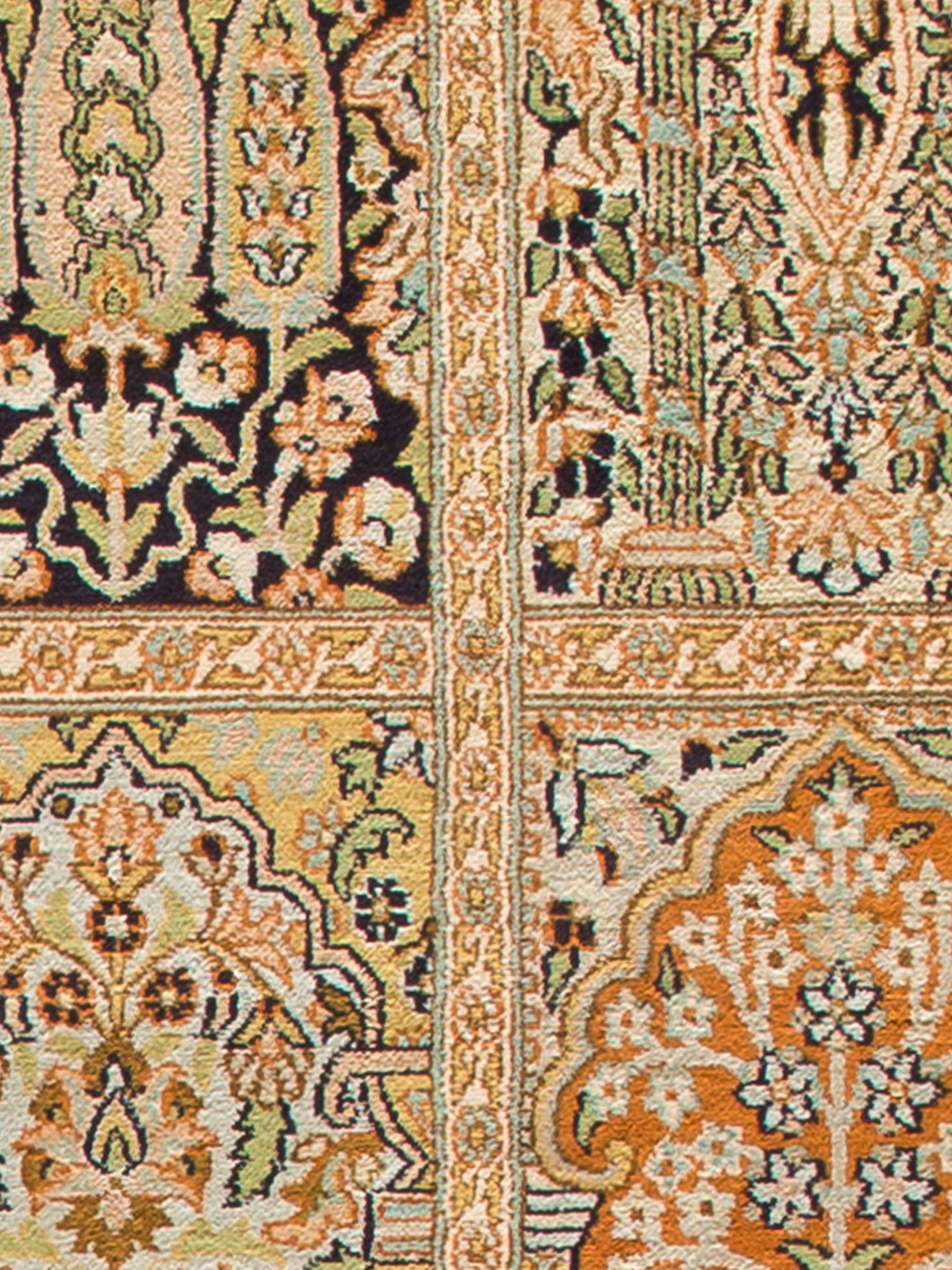 Kaschmir Seide 18/18 ca. 247 x 303 cm, Unikat / Einzelstück