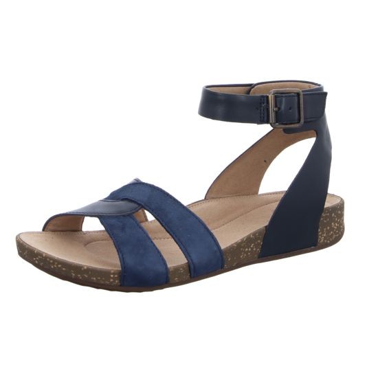 CLARKS Riemchen Sandalen blau