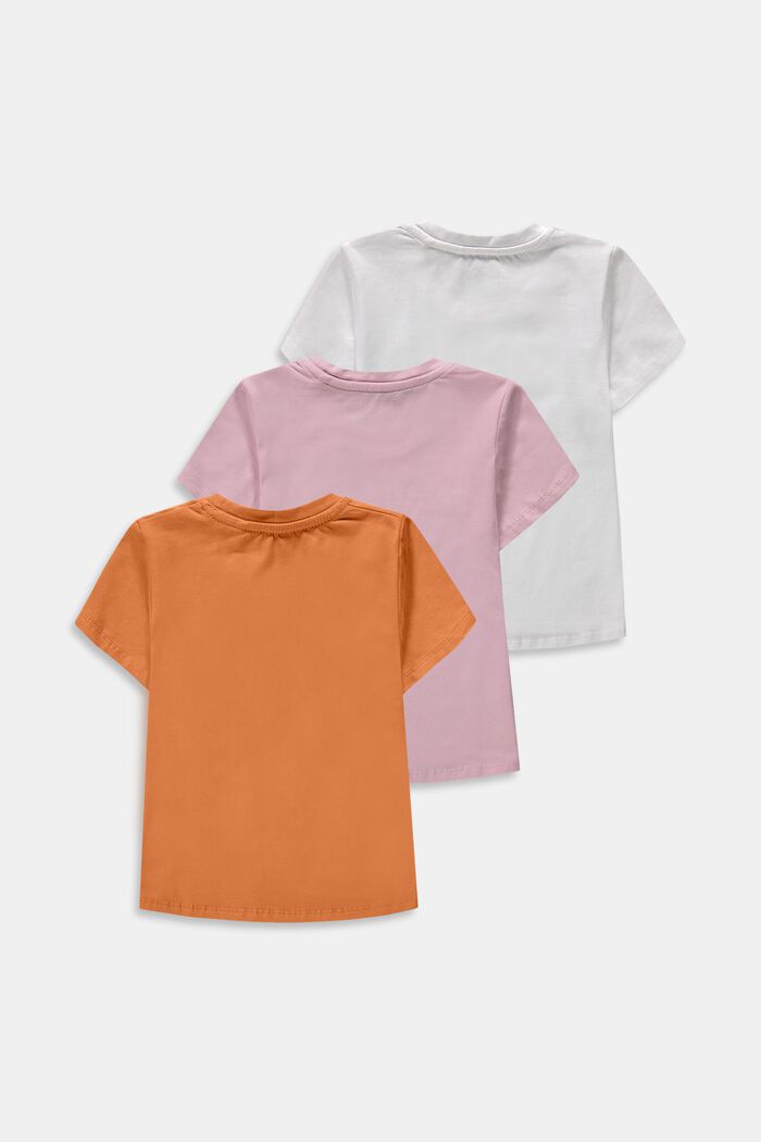 3er-Pack T-Shirts mit Logoprint